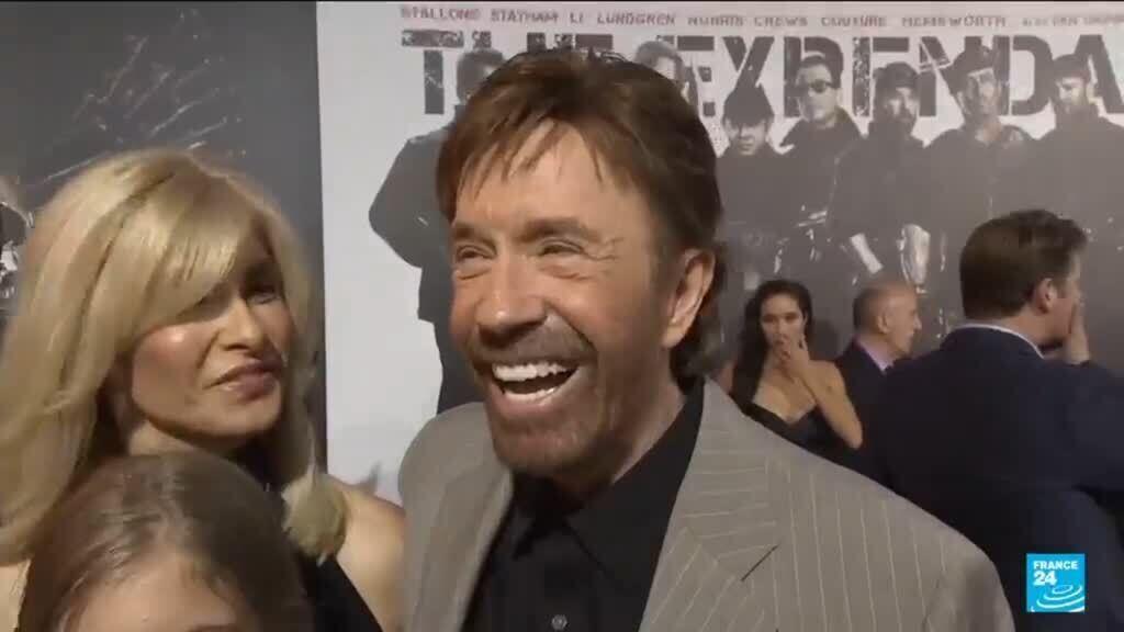 Video thumbnail for Chuck Norris, roundhouse-kicking action star, has died at age 86