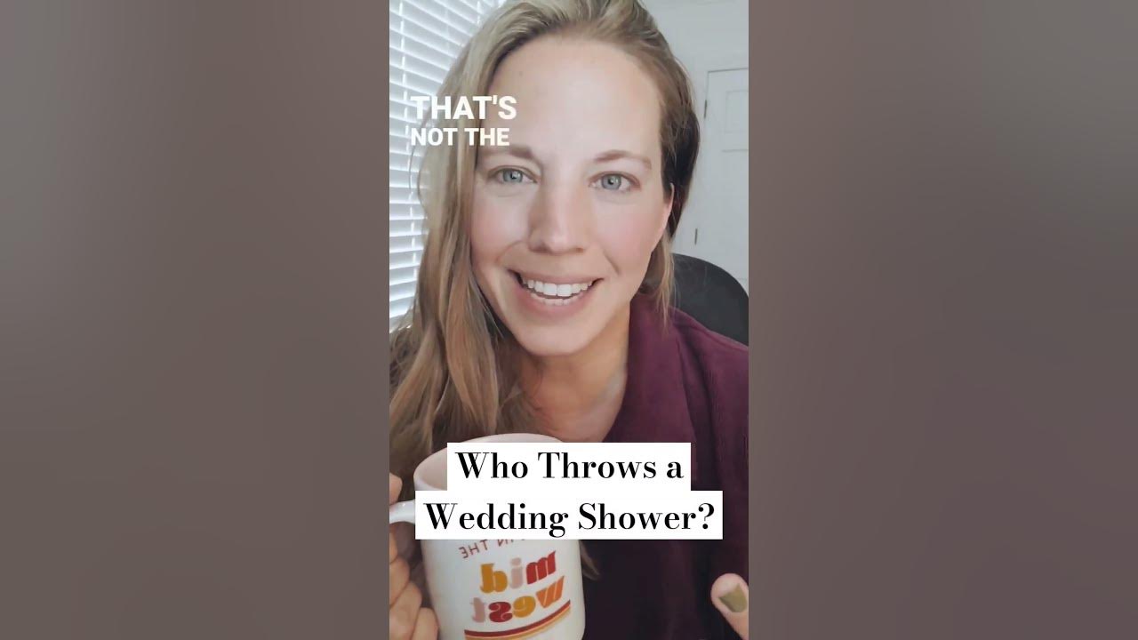 Video thumbnail for Here's EXACTLY Who Throws the Wedding Shower (+ Who Pays for the Shower)