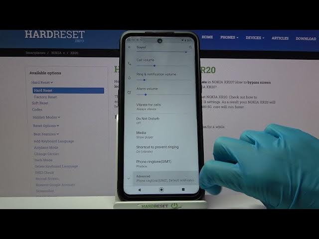 Video thumbnail for How to Access Vibration Settings in Nokia XR20 - Mange Vibrations Options