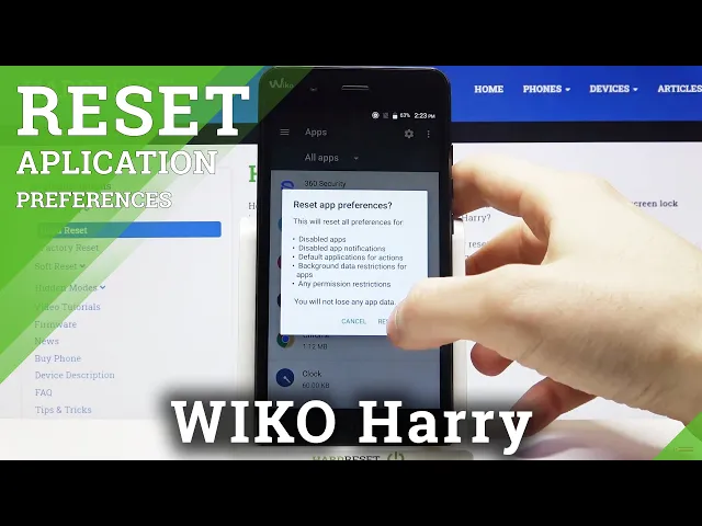 Video thumbnail for WIKO Harry Apps Settings – Reset App Preferences