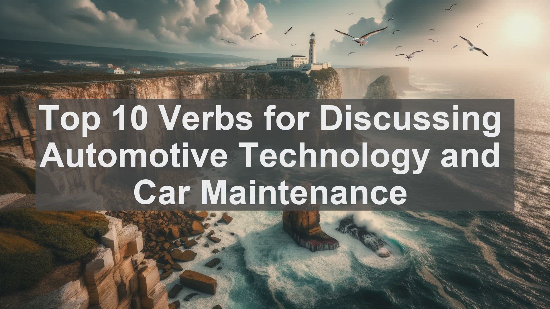'Video thumbnail for Top 10 Verbs for Discussing Automotive Technology and Car Maintenance'