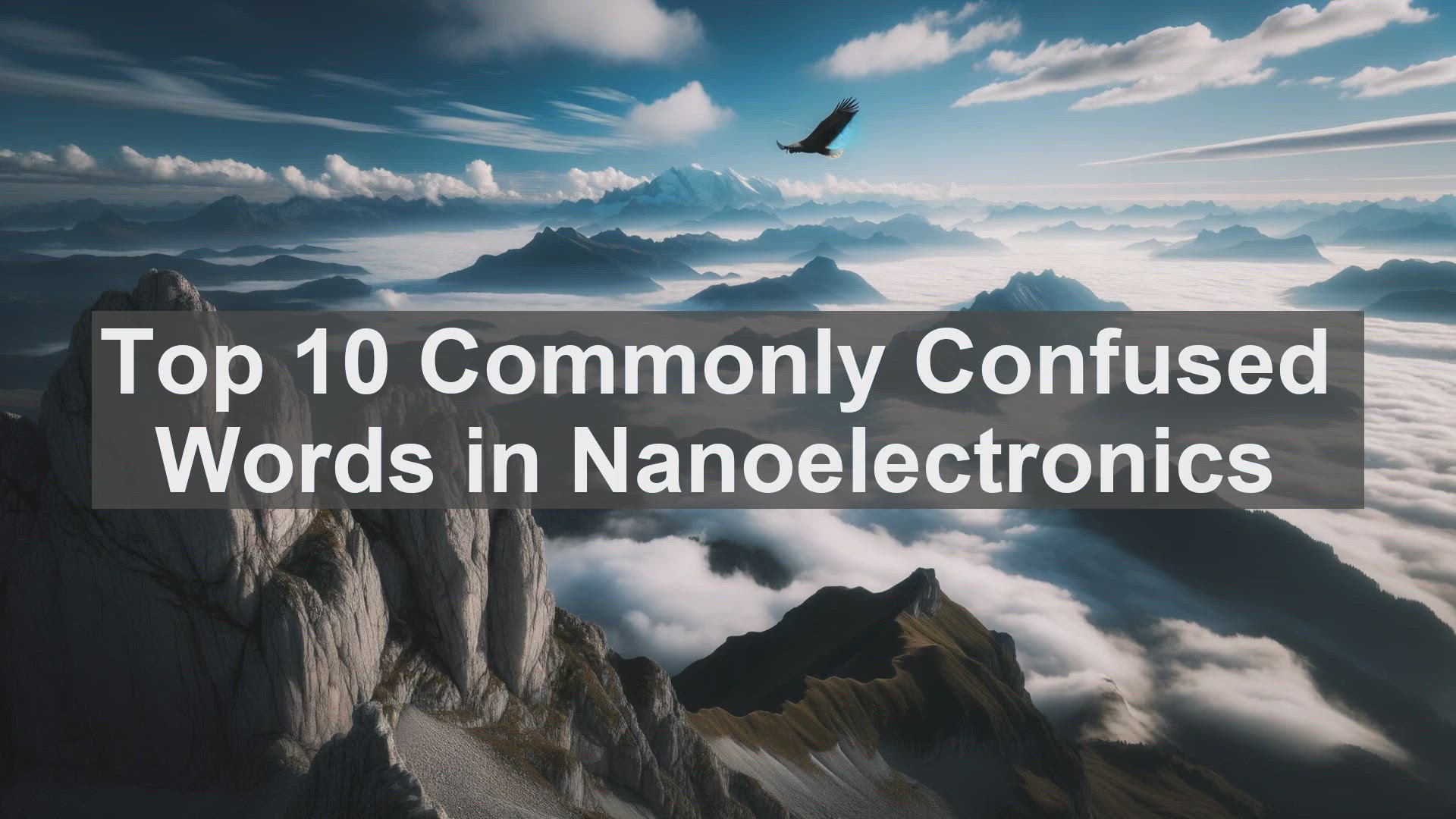 'Video thumbnail for Top 10 Commonly Confused Words in Nanoelectronics'