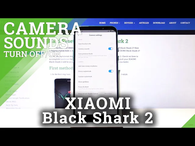 Video thumbnail for How to Turn Off Camera Sounds in Xiaomi Black Shark 2 - Mute Camera Alerts