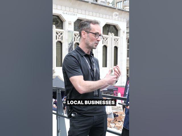 Video thumbnail for City professionals have swapped their corporate suits for cycling kits