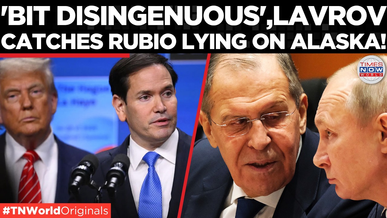 Video thumbnail for RUBIO VS LAVROV: Russia CALLS Rubio's 'No Agreement' Claim Flat-Out 'Disingenuous'!| Times Now World