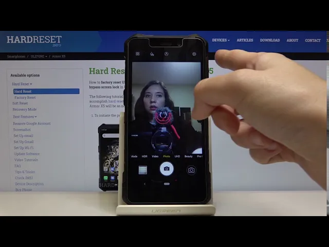 Video thumbnail for How to Enable Camera Mirror Effect in ULEFONE Armor X5 – Mirror Reflection