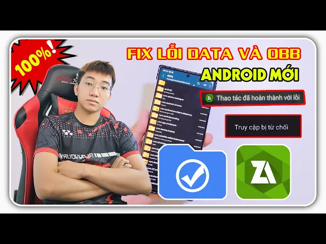 Video thumbnail for Fix lỗi hướng dẫn sao chép file vào thư mục data và obb trên Android 14 | L-N-P CHANNEL