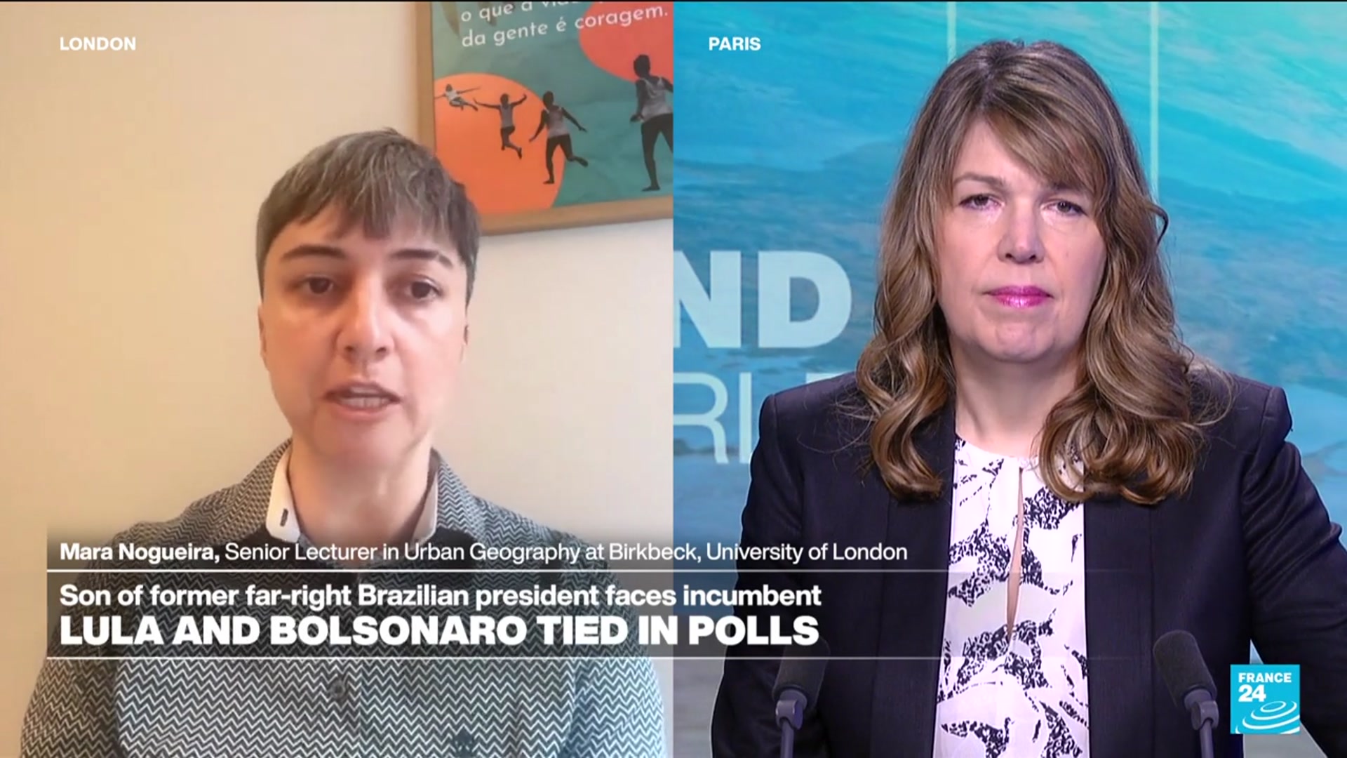 Video thumbnail for Brazil: Lula and Bolsonaro tied in polls