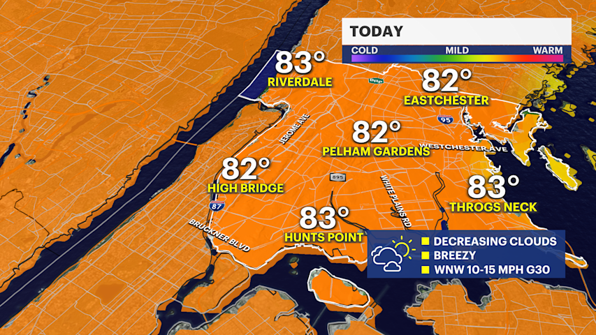 Video thumbnail for Father's Day weekend forecast in the Bronx