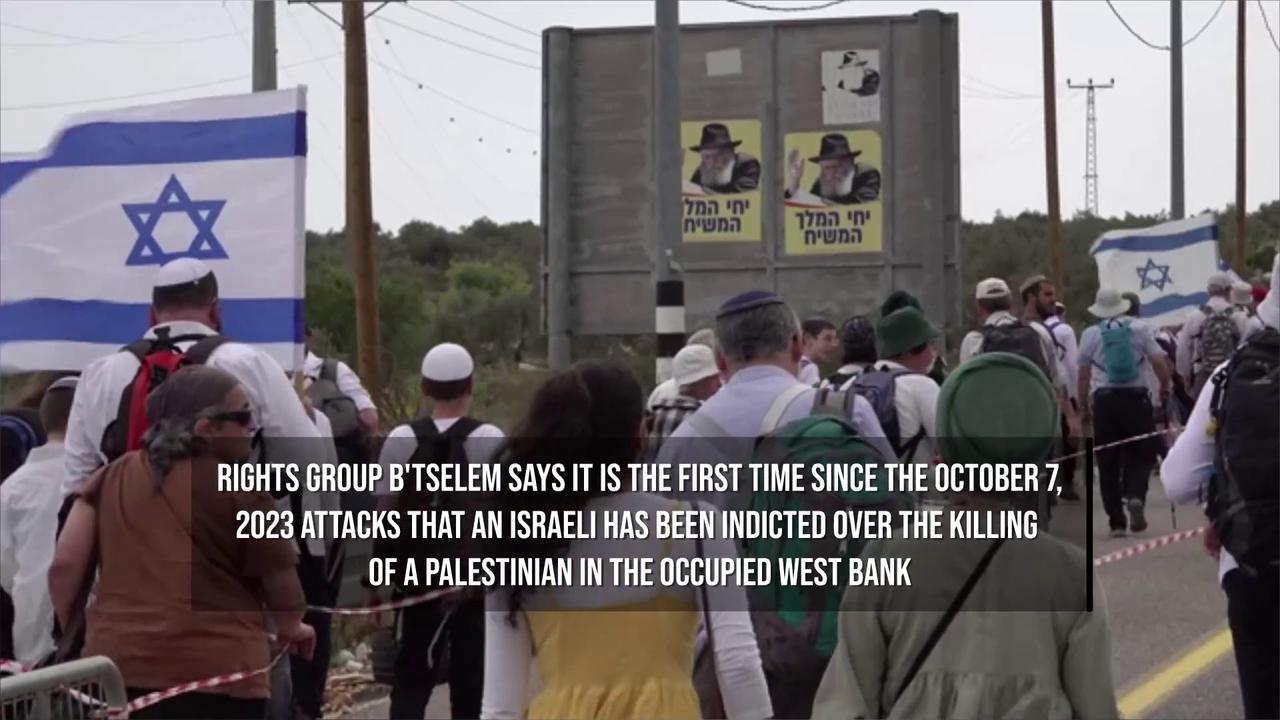 Video thumbnail for Israel Charges Settler in Killing of Oscar Film Activist.