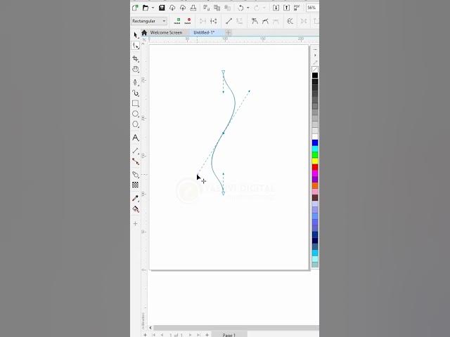 Video thumbnail for 🖌️🔥logo tutorial in CorelDraw #coreldrawtutorial #coreldrawtips #graphicdesignshorts