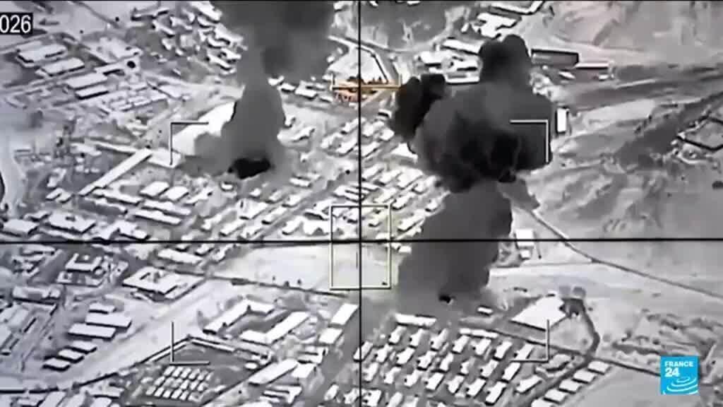 Video thumbnail for Pakistan bombs targets in Afghanistan as it declares 'open war'