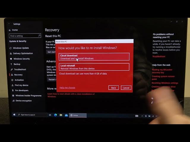Video thumbnail for How To Factory Reset Samsung Galaxy Book Pro