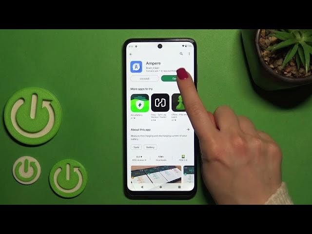 Video thumbnail for How to Check Battery Temperature on a MOTOROLA Moto G53 - Ampere App