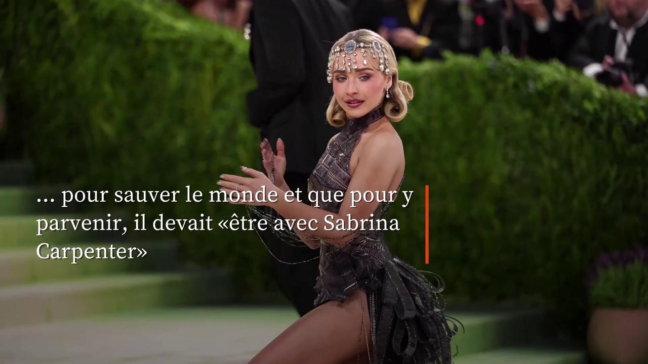 Video thumbnail for L'homme qui harcelait Sabrina Carpenter explique pourquoi.