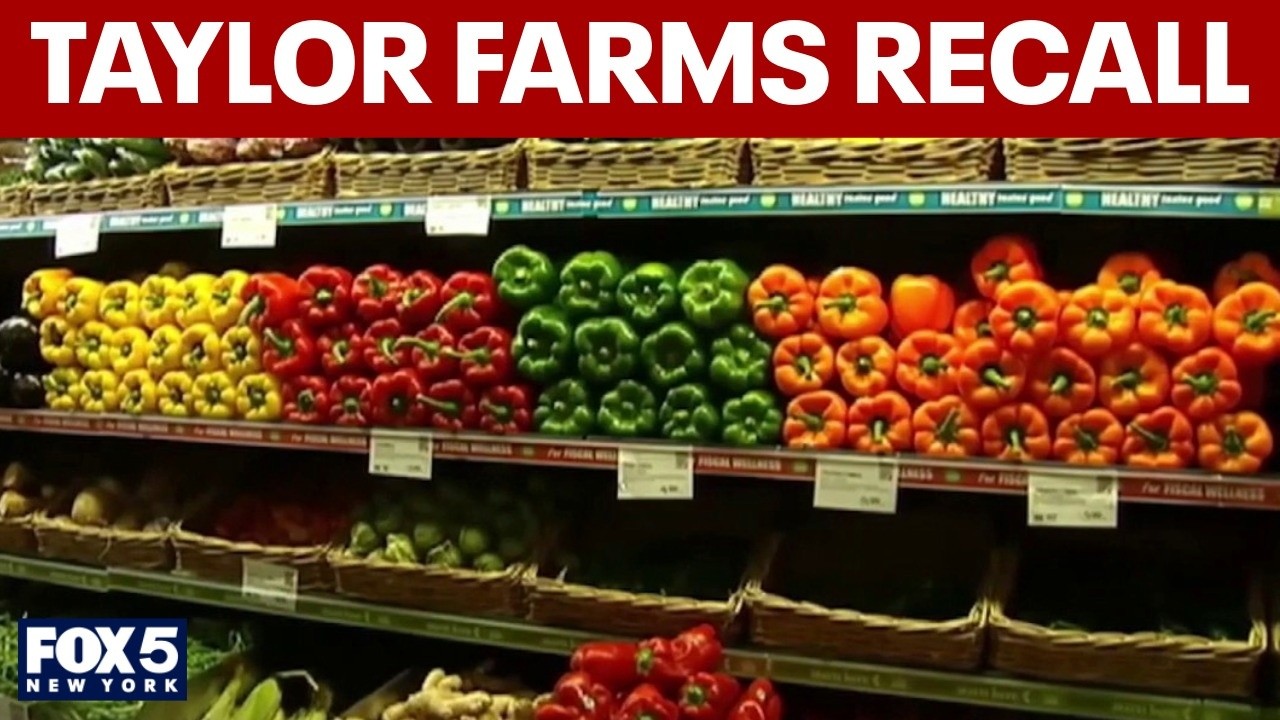 Video thumbnail for Taylor Farms issues nationwide salmonella recall