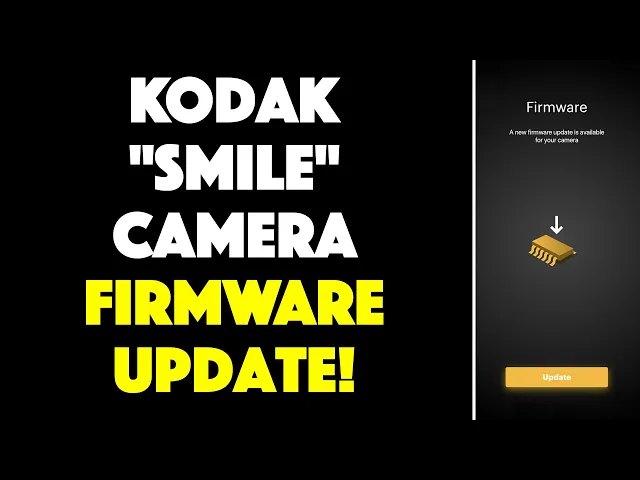 Video thumbnail for Kodak Smile Classic Digital Camera - Firmware Upgrade HOW TO