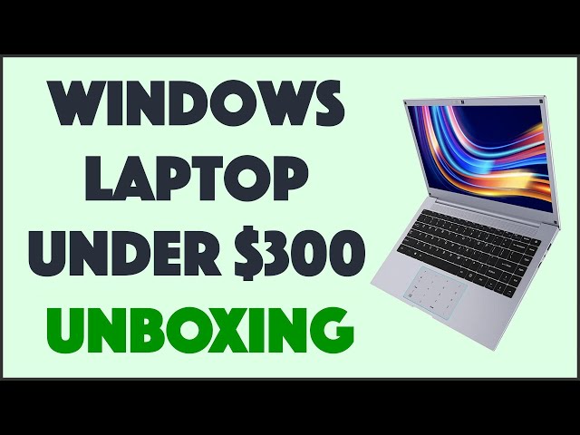 Video thumbnail for Winnovo Winbook N140 Windows Laptop -- UNBOXING