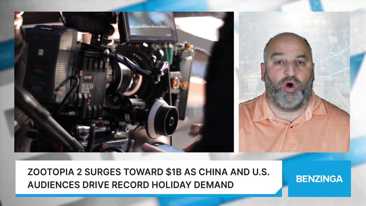 Video thumbnail for Zootopia 2 Surges Toward $1B As China And U.S. Audiences Drive Record Holiday Demand