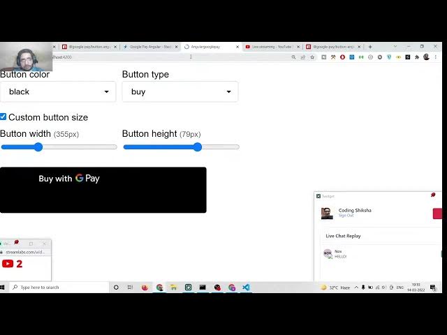Video thumbnail for Angular 13 Google Pay UPI Payment Button Integration in Popup Window Using TypeScript in TypeScript