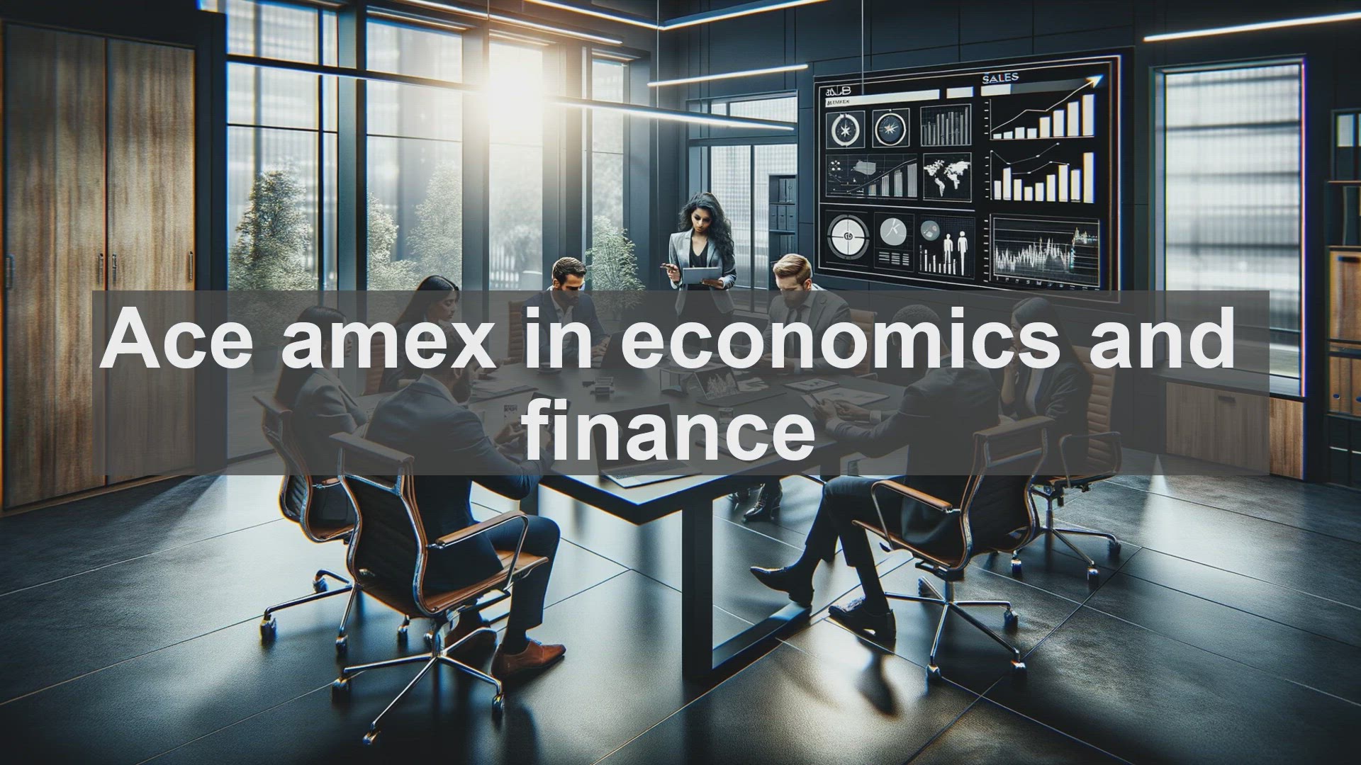 'Video thumbnail for "Ace amex" in economics and finance'