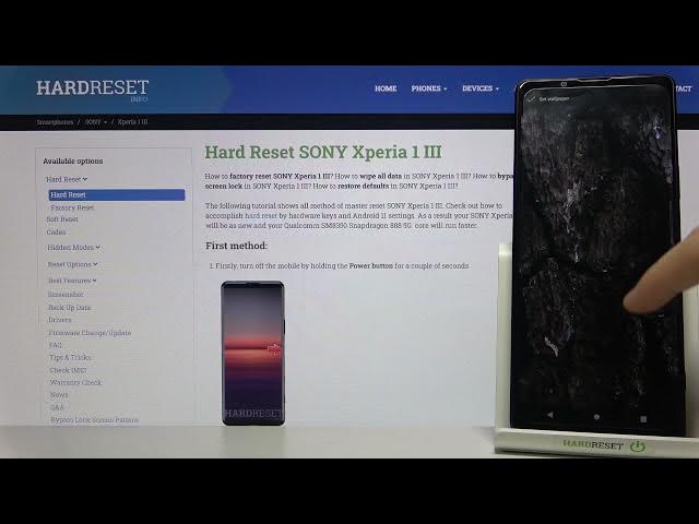 Video thumbnail for Sony Xperia 1 III Default Wallpapers Checkup