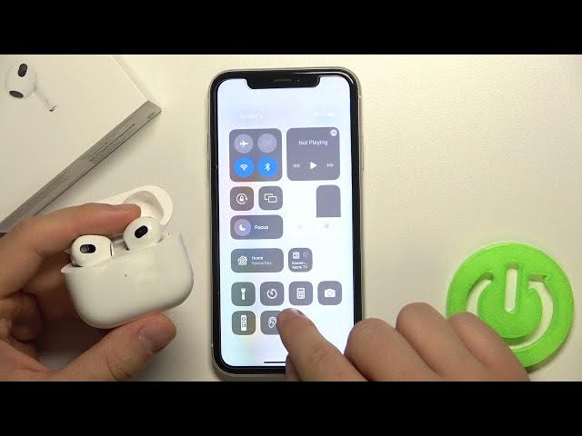 Video thumbnail for How to Enable AirPods 3 Background Sounds? AirPods Hearing Aid Feature
