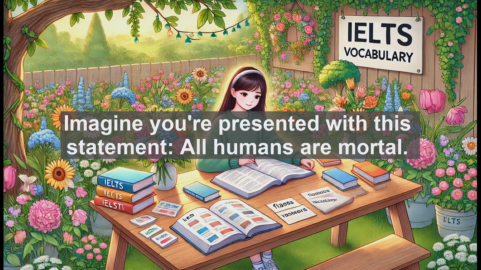'Video thumbnail for 2000 Must Know IELTS 9.0 Vocabulary - Syllogisms: Boost Your IELTS Score with Logical Reasoning'
