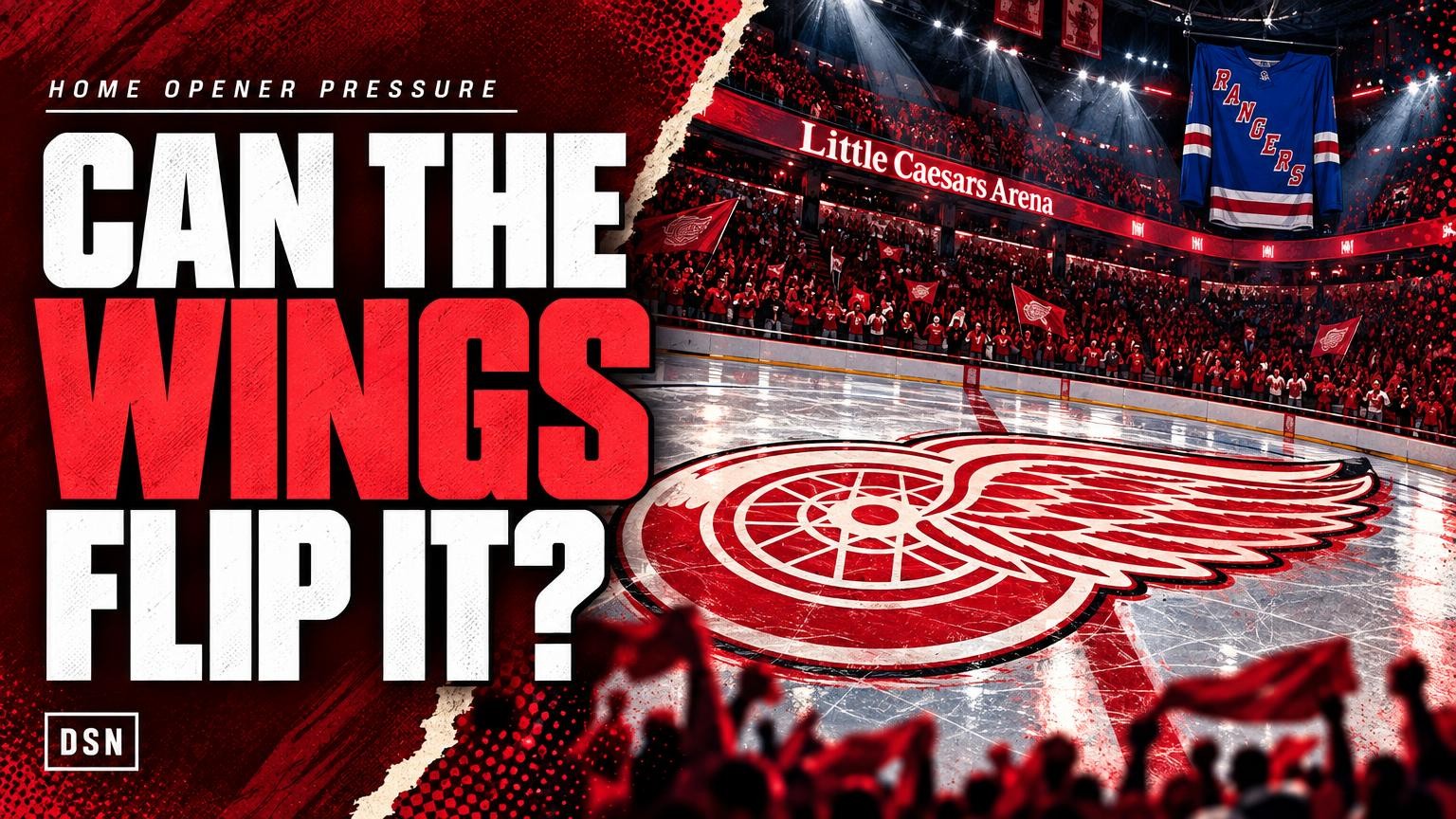 Video thumbnail for The Red Wings need a win to wash away a miserable offseason