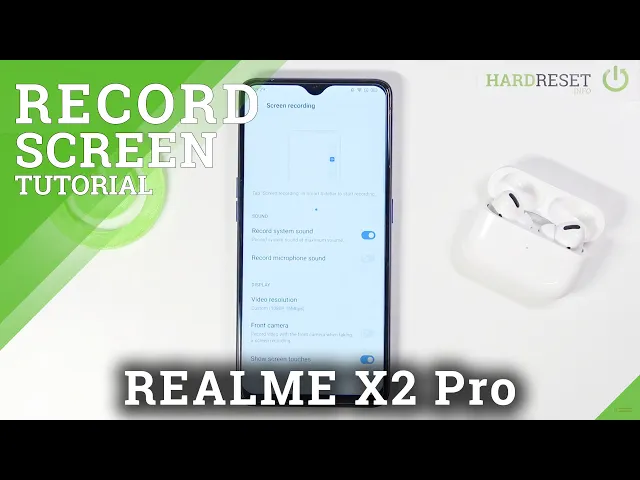 Video thumbnail for How to Adjust Sound for REALME X2 Pro Screen Recorder