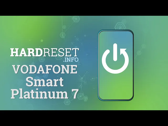 Video thumbnail for How to Factory Reset Vodafone Smart Platinum 7 – Remove Data / Restore Default Configuration