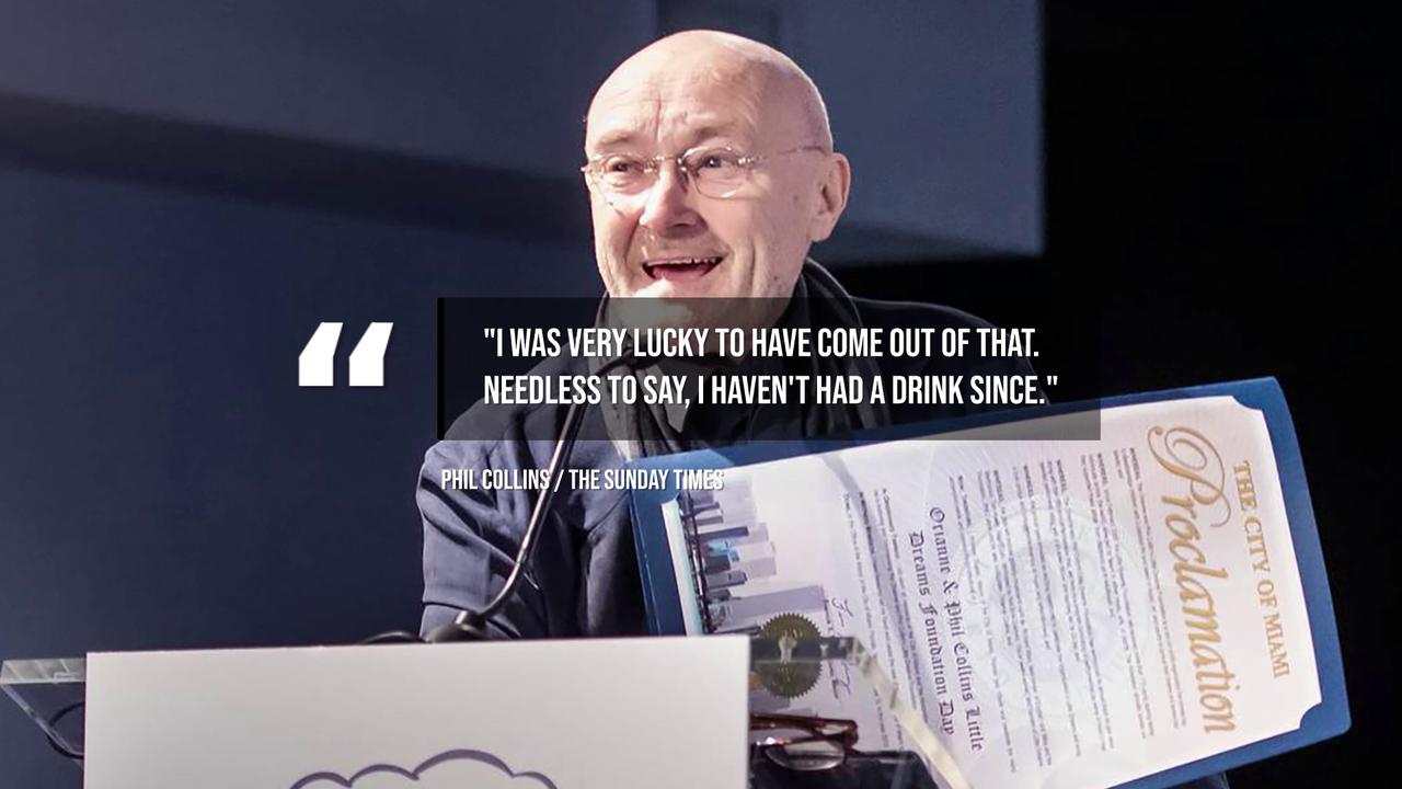 Video thumbnail for NEWS OF THE WEEK: Phil Collins almost died from alcohol abuse in 2024: 'I was very lucky'.