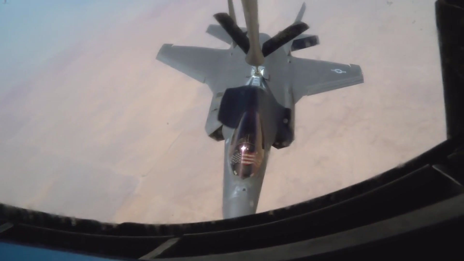 'Video thumbnail for Aerial Fuel F-35 Lightning II • UNDISCLOSED LOCATION (2020)'