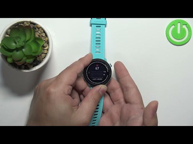 Video thumbnail for How to Measure Heart Rate on GARMIN Forerunner 55