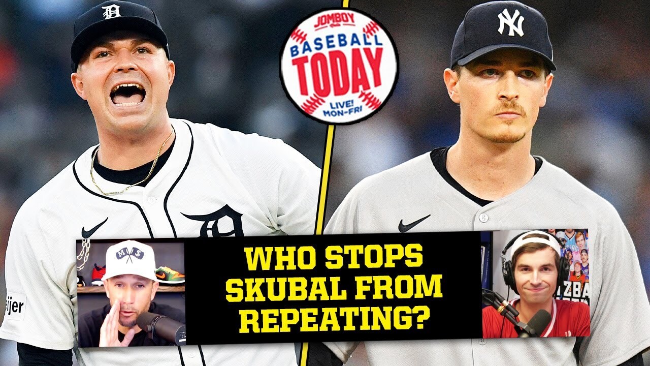 Video thumbnail for Which ace could prevent Tarik Skubal repeating as the AL Cy Young? | Baseball Today