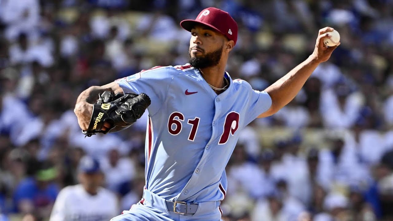 Video thumbnail for Cristopher Sanchez 2025 MLB Highlights!