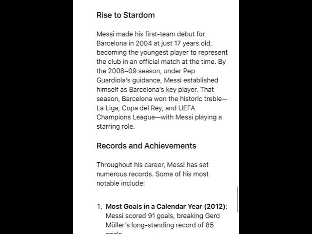 'Video thumbnail for From Rosario to World Champion: The Incredible Journey of Lionel Messi You Need to Know'