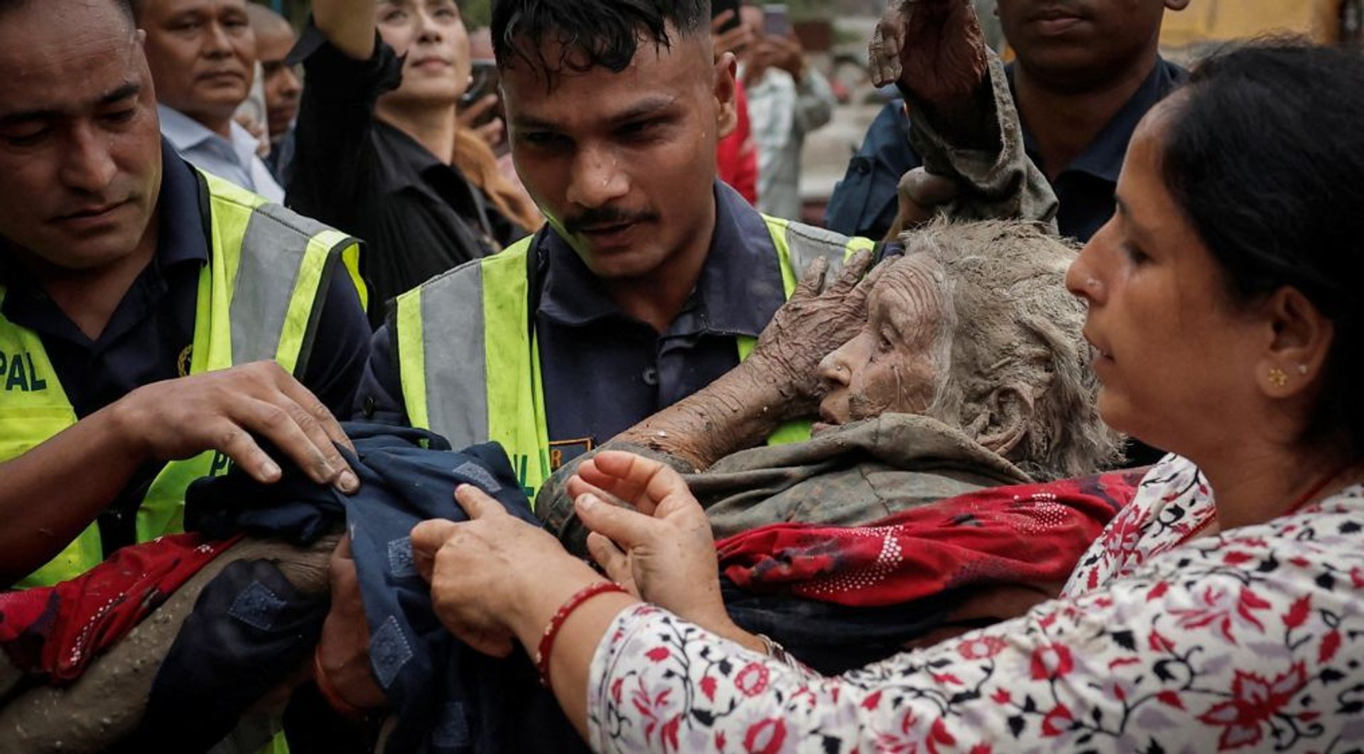 Video thumbnail for Nepal floods: Nearly 390 dead and 1,400 missing after glacier collapse