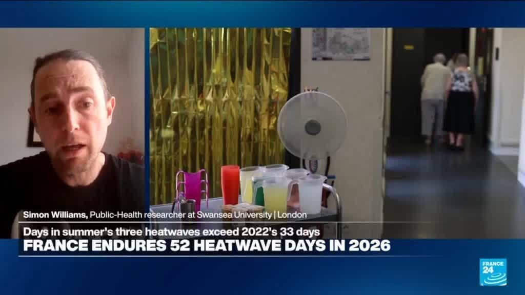 Video thumbnail for Extreme heat: 'We're really starting now to understand how global climate is impacting our health'