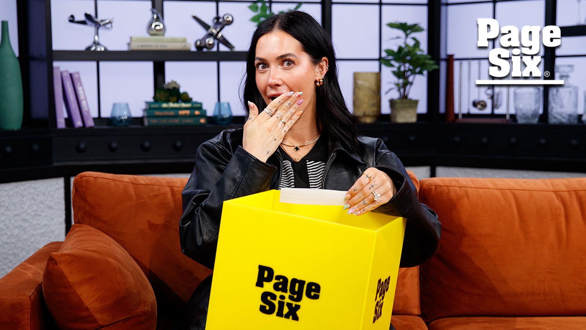 Video thumbnail for Avery Woods answers questions about motherhood, 'CHEERS!' podcast, and life lessons in Confession Cube