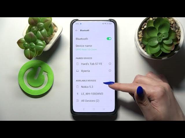Video thumbnail for How to Connect Bluetooth Device to OPPO Reno 10x Zoom - Bluetooth Connection