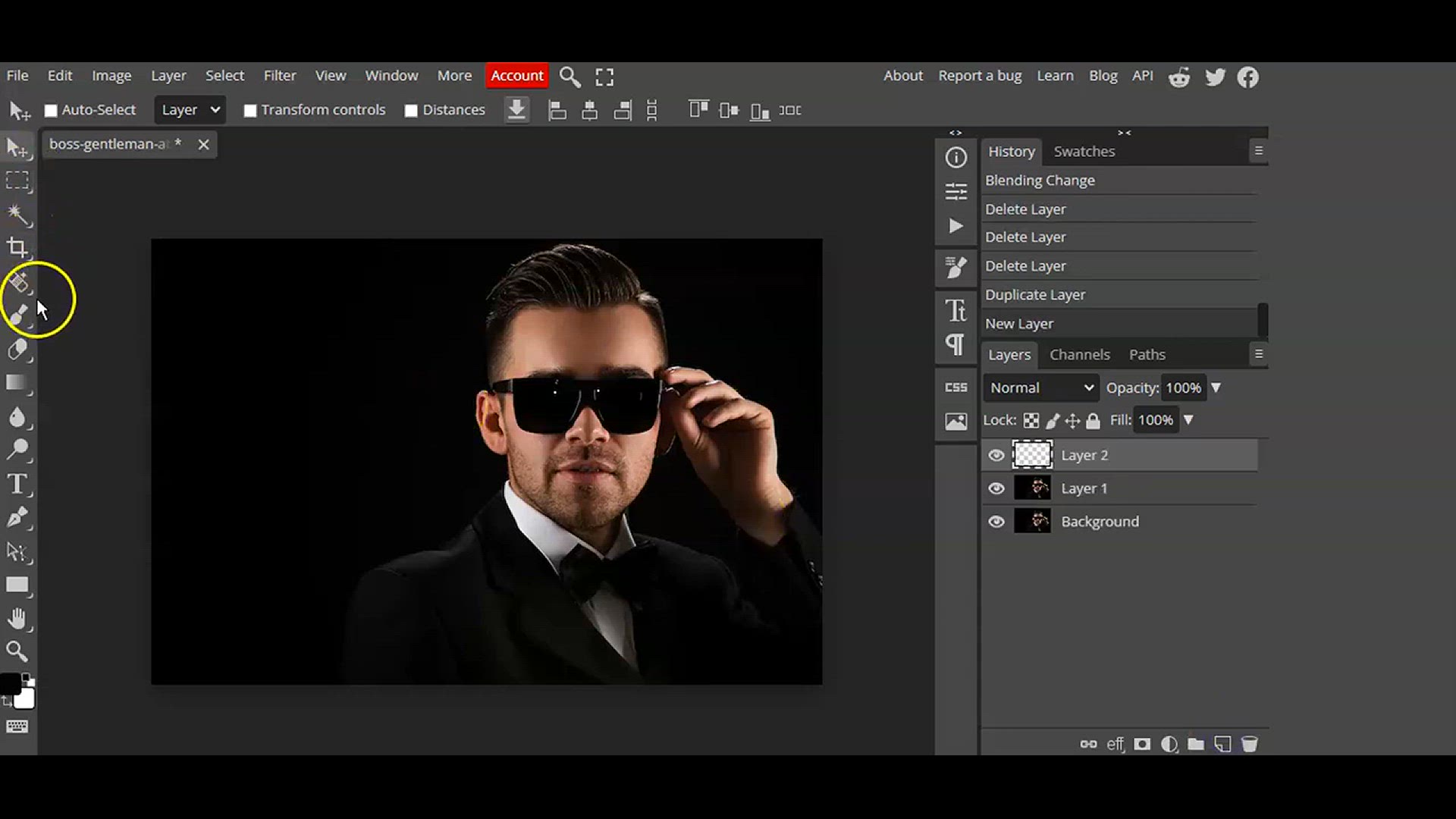 'Video thumbnail for How to Create DUAL LIGHTING in Photopea I Photopea tutorial I Photoshop tutorial l easy canva'
