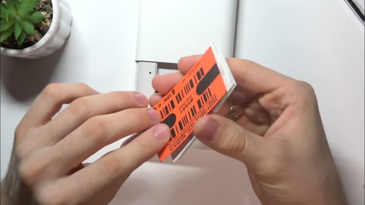 Video thumbnail for How to Insert Paper Cards to Xiaomi Mi Portable Photo Printer - Tutorial!