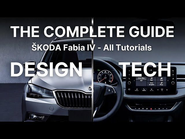 Video thumbnail for SKODA Fabia IV (2021–Now) – Top Settings, Features & Hidden Menus (All Tutorials)