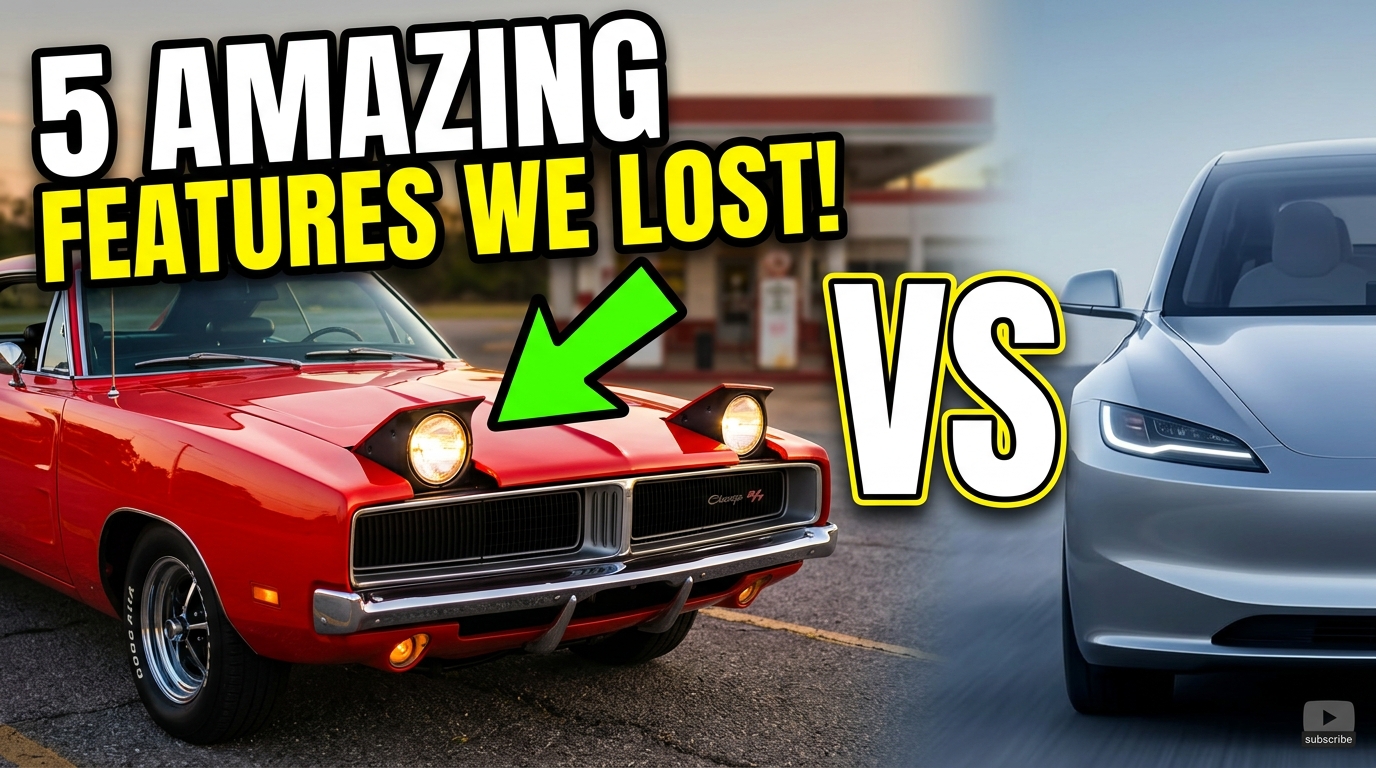 Video thumbnail for Amazing Classic Car Features We Lost