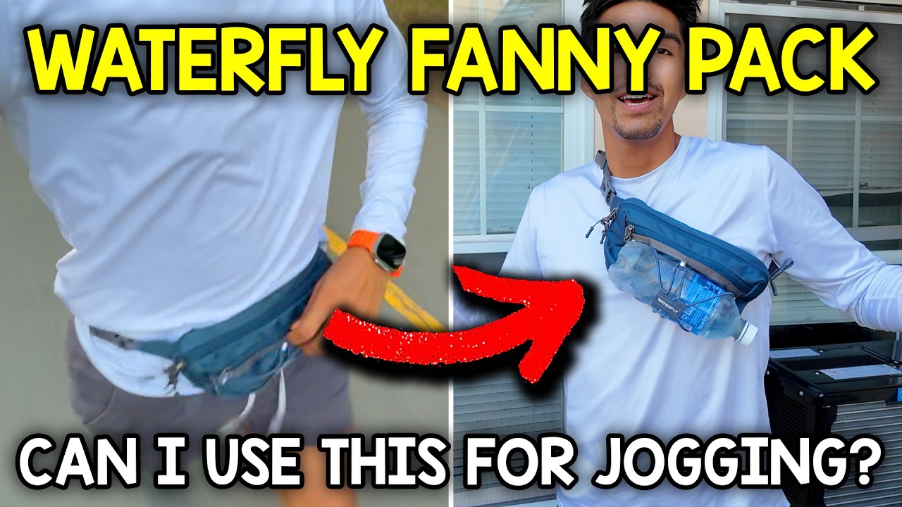 Video thumbnail for What It's Like Jogging With The Waterfly Fanny Pack