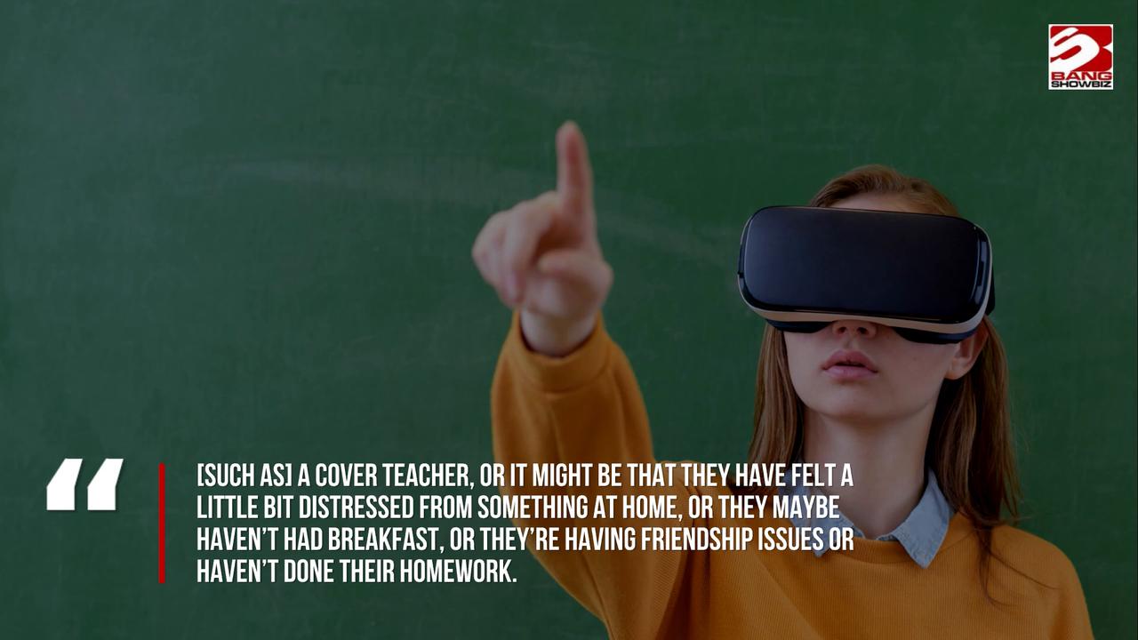 Video thumbnail for London schools deploy VR headsets to help ease stress in pupils: 'We mostly use it in the mornings'