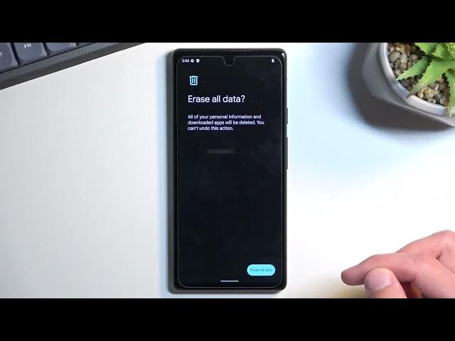 Video thumbnail for How to Factory Reset GOOGLE Pixel 6A | Hard Reset via Settings | Restore Defaults
