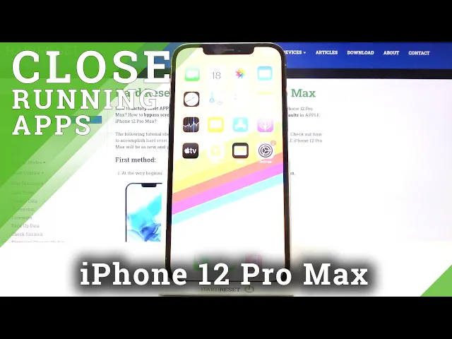 Video thumbnail for How to Close Active Apps in iPhone 12 Pro Max – Background Apps Deactivation