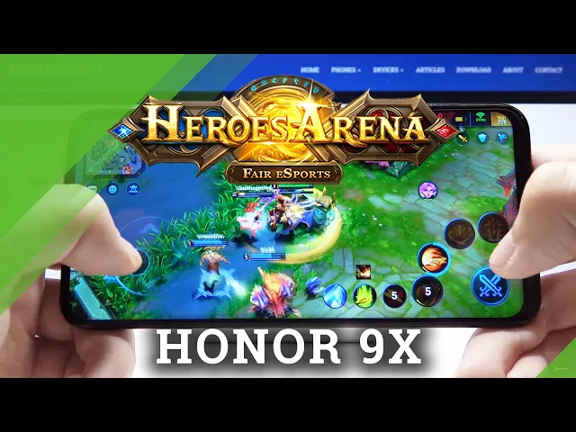 Video thumbnail for How Heroes Arena works on Honor 9X - Check Huawei Gaming Performance